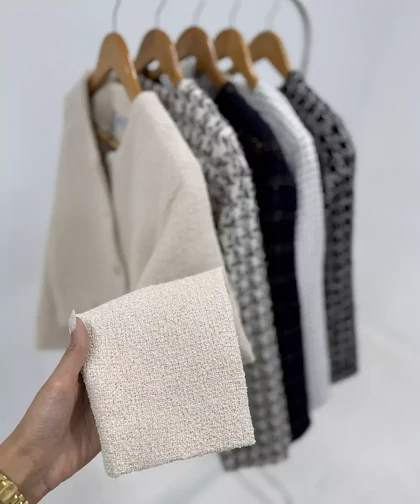 کراپ کت شنل کد WE024 برند ردا