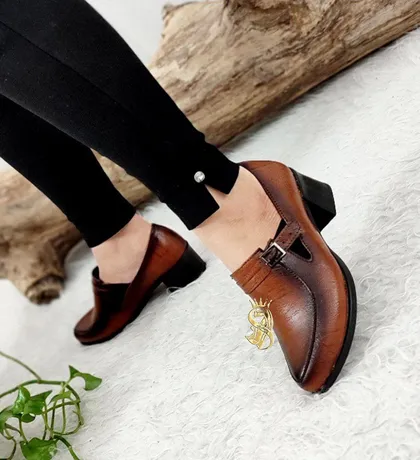 کفش طبی زنانه مدل سگک دار911 کد 75068