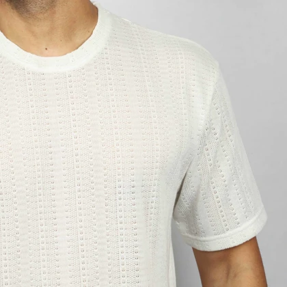 تیشرت آستین کوتاه طرح دار آرشید مدل 5512054