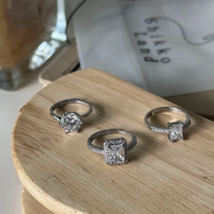 انگشتر تکداش جواهر