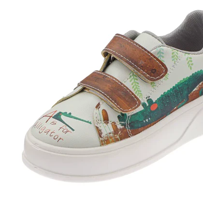 اسنیکرزبچه گانه دندی طرح Alligator