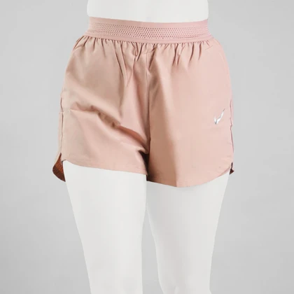 شلوارک کشاله دار ورزشی زنانه نایک مدل 047 گلبهی