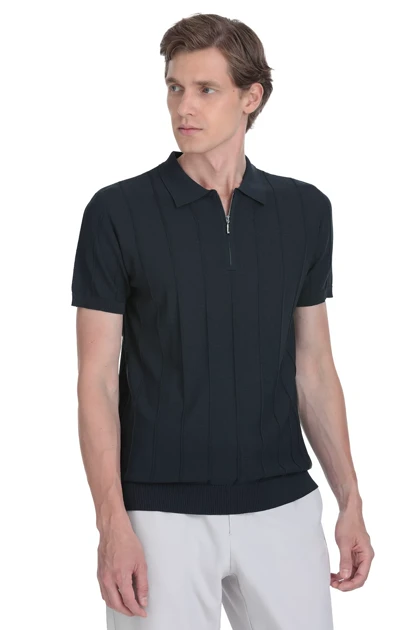 تیشرت یقه پولو مردانه hatemoglu