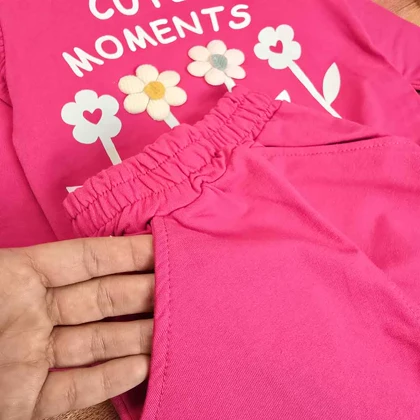 بلوز شلوار دخترانه طرح گل