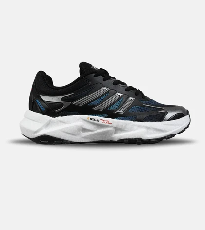 کفش کتانی مردانه و زنانه مشکی آبی Adidas Jaguar مدل 8863