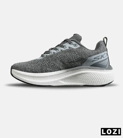 کفش کتانی طبی ورزشی طوسی SKECHERS Propulsion مدل 7886