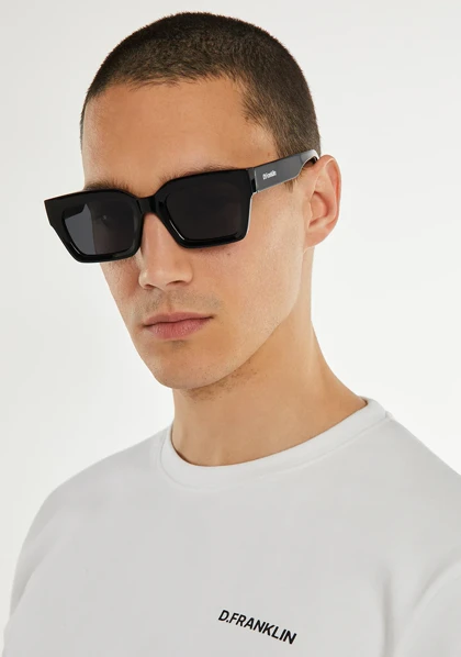 عینک آفتابی دی فرانکلین مدل D.franklin Tokyo Black / Black