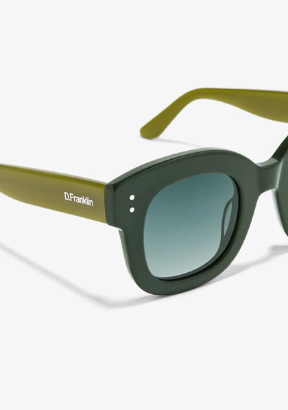 عینک آفتابی دی فرانکلین مدل D.franklin Holly Green / Gradient Green