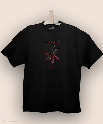 تیشرت لش مردانه و زنانه طرح گروه لینکین پارک کد 972