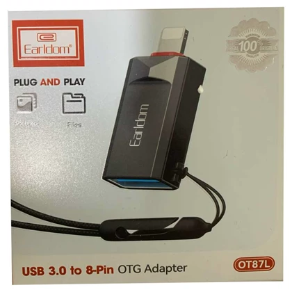 مبدل او تی جی یو اس بی 3.0 به لایتنینگ ارلدام ET-OT87L