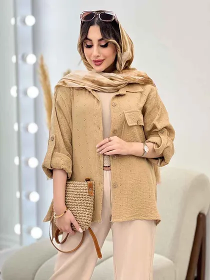 شومیز تک جیب سیما