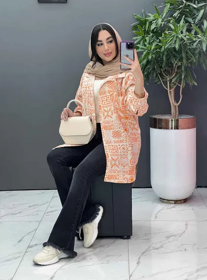 مانتو طرحدار سنتی