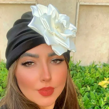 توربان مخمل گل‌دار