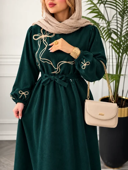 پیراهن مخمل آیسو 953