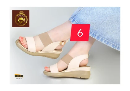 صندل لژدار زنانه اسپرت تمام طبی 595-2