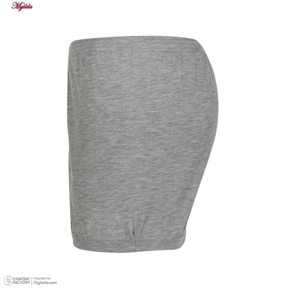 شورت پادار مردانه برهان تن پوش مدل پنبه‌ای ملانژ کد 1004