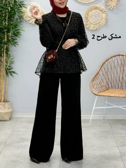 3421-مانتو مزونی عروسک