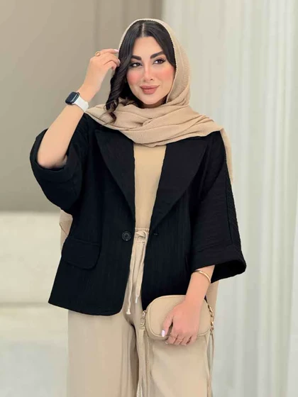 مانتو کتی تک دکمه بهناز