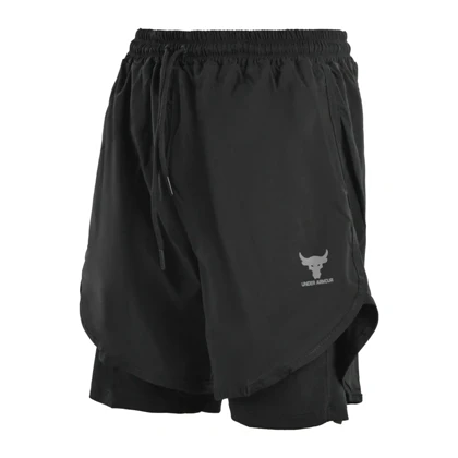 شلوارک کشاله دار ورزشی مردانه آندر آرمور مدل 4H0218 مشکی