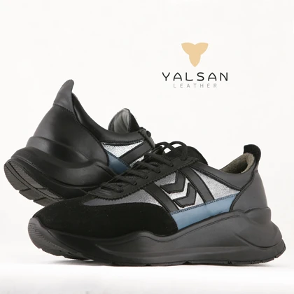 کفش روزمره زنانه چرم یلسان مدل دراج کد 625-GN