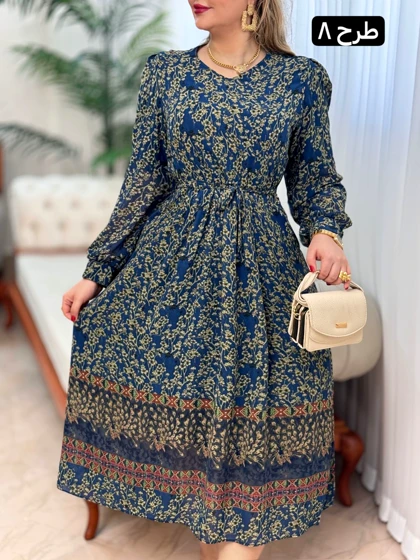 پیراهن حریر پانیذ 2806