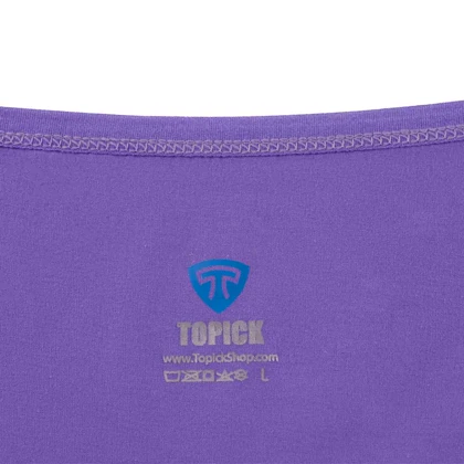 شورت زنانه ضدحساسیت مودال تاپیک بسته تک عددی بنفش مدل پانیذ