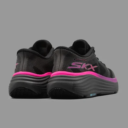 اسکیچرز اسلیپ اینز مکس کوشنینگ مشکی صورتی Skechers Slip-ins Max Cushioning Black Pink