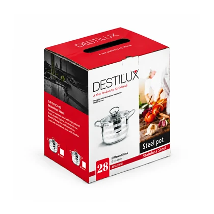 قابلمه استیل دستیلوکس (Destylux) سایز 28