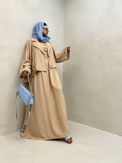 ست شومیز و پیراهن پیله ای