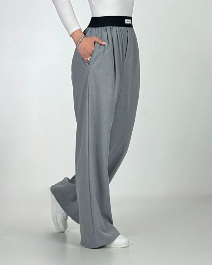 شلوار بگ کمر کش  کد 200213