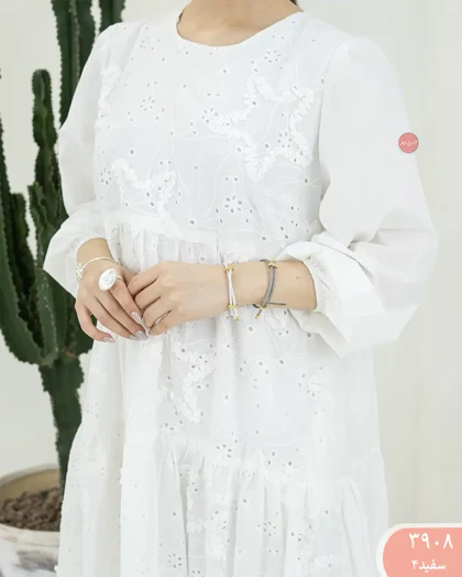 پیراهن خامه دوزی 3908