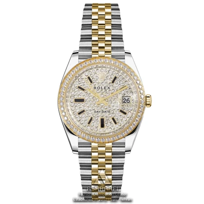 ساعت مردانه رولکس Rolex Day Date Diamond-SG36