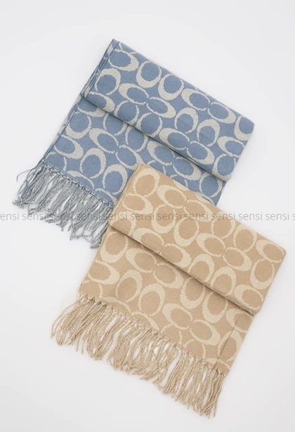 شال بافت موهری COACHکد1005159