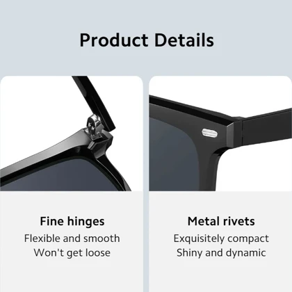 عینک آفتابی پلاریزه تاشو شیائومی Mi Folding Sunglasses مدل MJTA06LM