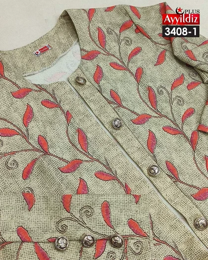 کت مجلسی زنانه سایز بزرگ کد 3408