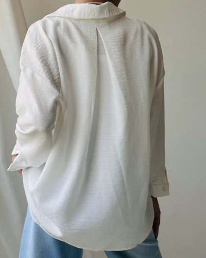 شومیز تک جیب شانتون کد 500427