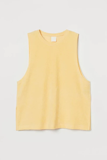 کراپ تاپ حوله ای زنانه اچ اند ام H&M No. 0989892007