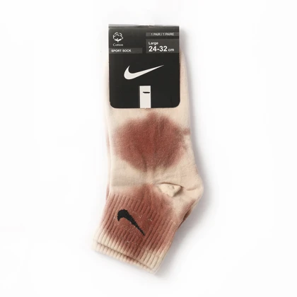 جوراب نیم ساق نخی آبرنگی کارال مدل 29454