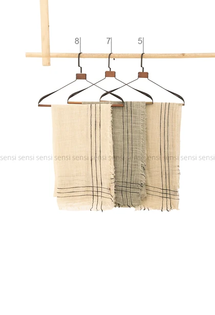 شال نخی لینن کد1004220