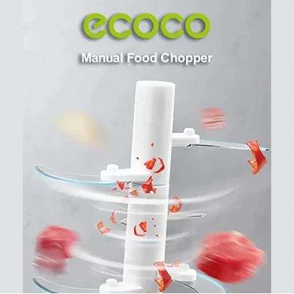 خردکن دستی و غذاساز نخی اکوکو ecoco مدل E1920 ظرفیت 550 میلی‌لیتر