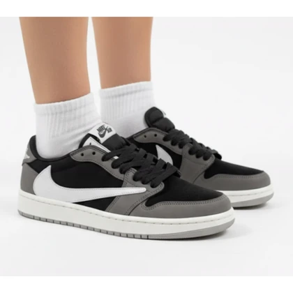 کتانی ترویس طوسی مشکی