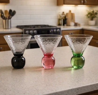 دسر خوری طرحدار الماسی پایه دار