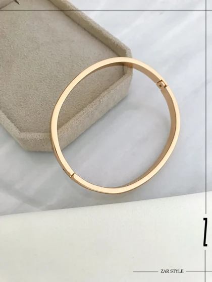 دستبند آینه‌ای فلت 5 میل