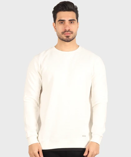 تیشرت آستین بلند مردانه دولایه 5632