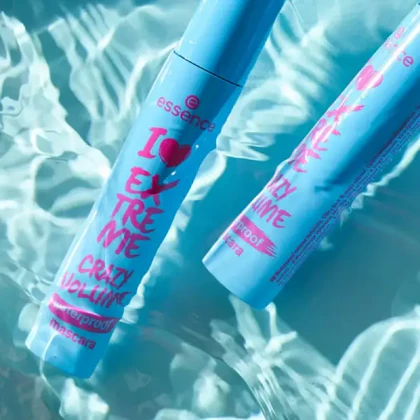 ریمل اسنس حجم دهنده آبی ضد آب Essence Crazy Volume