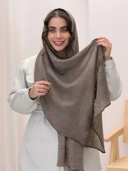 3732-شال پاییزه پاپیون