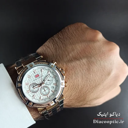 ساعت مچی مردانه اورجینال موتور ژاپنی برند مینی فوکوس سه موتور مدل Mf0470G.02