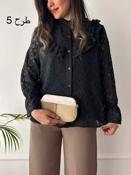 شومیز دانتل لاکچری