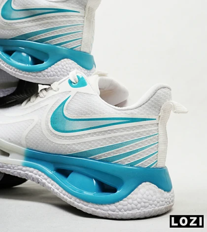 کفش کتانی مردانه سفید آبی NIKE pegasus 33