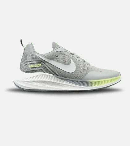 کفش اسپرت کتانی نایک زوم طوسی زرد nike air zoom کد 275462